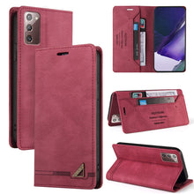 Load image into Gallery viewer, Skin Feel Anti-theft Brush Horizontal Flip Leather Case with Holder &amp; Card Slots &amp; Wallet, For Samsung Galaxy S21 5G, For Samsung Galaxy S21+ 5G, For Samsung Galaxy S21 Ultra 5G, For Samsung Galaxy S21 FE 5G, For Samsung Galaxy S20                     ...