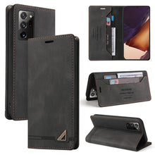 Load image into Gallery viewer, Skin Feel Anti-theft Brush Horizontal Flip Leather Case with Holder &amp; Card Slots &amp; Wallet, For Samsung Galaxy S21 5G, For Samsung Galaxy S21+ 5G, For Samsung Galaxy S21 Ultra 5G, For Samsung Galaxy S21 FE 5G, For Samsung Galaxy S20                     ...