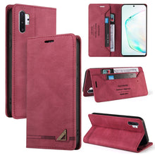 Load image into Gallery viewer, Skin Feel Anti-theft Brush Horizontal Flip Leather Case with Holder &amp; Card Slots &amp; Wallet, For Samsung Galaxy S21 5G, For Samsung Galaxy S21+ 5G, For Samsung Galaxy S21 Ultra 5G, For Samsung Galaxy S21 FE 5G, For Samsung Galaxy S20                     ...