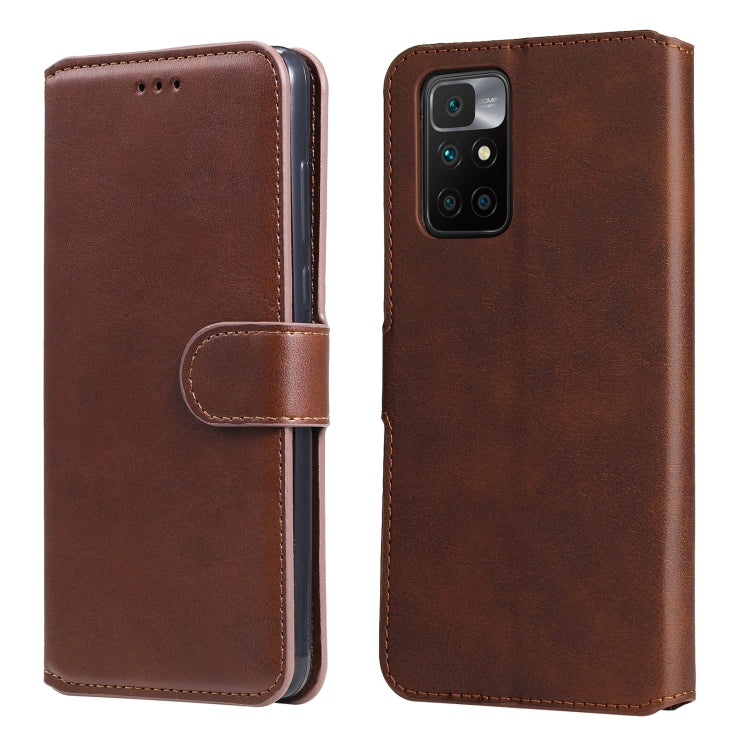 Classic Calf Texture PU + TPU Horizontal Flip Leather Case with Holder & Card Slots & Wallet, For Tecno Spark 6 Go, For Xiaomi Redmi 10, For Nokia C10 / C20