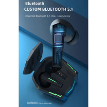 Load image into Gallery viewer, Original Lenovo XT80 TWS Game / Music Dual Mode Bluetooth Earphone with Breathing Light &amp; Charging Box