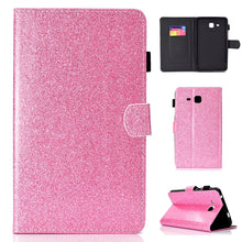 Load image into Gallery viewer, Varnish Glitter Powder Horizontal Flip Leather Case with Holder &amp; Card Slot, For Galaxy Tab A 7.0 (2016), For Galaxy Tab A 8.0, For Galaxy Tab A 8.0 (2019), For Galaxy Tab A 10.1 (2016), For Galaxy Tab A 10.1 (2019), For Galaxy Tab A 10.5              ...