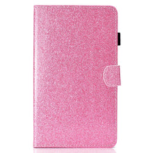 Load image into Gallery viewer, Varnish Glitter Powder Horizontal Flip Leather Case with Holder &amp; Card Slot, For Galaxy Tab A 7.0 (2016), For Galaxy Tab A 8.0, For Galaxy Tab A 8.0 (2019), For Galaxy Tab A 10.1 (2016), For Galaxy Tab A 10.1 (2019), For Galaxy Tab A 10.5              ...
