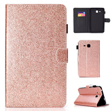 Load image into Gallery viewer, Varnish Glitter Powder Horizontal Flip Leather Case with Holder &amp; Card Slot, For Galaxy Tab A 7.0 (2016), For Galaxy Tab A 8.0, For Galaxy Tab A 8.0 (2019), For Galaxy Tab A 10.1 (2016), For Galaxy Tab A 10.1 (2019), For Galaxy Tab A 10.5              ...