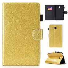 Load image into Gallery viewer, Varnish Glitter Powder Horizontal Flip Leather Case with Holder &amp; Card Slot, For Galaxy Tab A 7.0 (2016), For Galaxy Tab A 8.0, For Galaxy Tab A 8.0 (2019), For Galaxy Tab A 10.1 (2016), For Galaxy Tab A 10.1 (2019), For Galaxy Tab A 10.5              ...