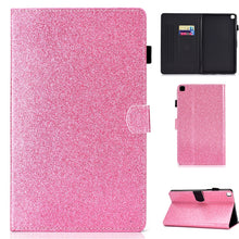 Load image into Gallery viewer, Varnish Glitter Powder Horizontal Flip Leather Case with Holder &amp; Card Slot, For Galaxy Tab A 7.0 (2016), For Galaxy Tab A 8.0, For Galaxy Tab A 8.0 (2019), For Galaxy Tab A 10.1 (2016), For Galaxy Tab A 10.1 (2019), For Galaxy Tab A 10.5              ...