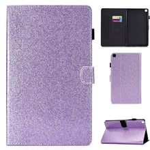 Load image into Gallery viewer, Varnish Glitter Powder Horizontal Flip Leather Case with Holder &amp; Card Slot, For Galaxy Tab A 7.0 (2016), For Galaxy Tab A 8.0, For Galaxy Tab A 8.0 (2019), For Galaxy Tab A 10.1 (2016), For Galaxy Tab A 10.1 (2019), For Galaxy Tab A 10.5              ...