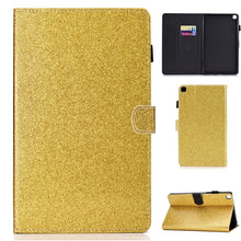 Load image into Gallery viewer, Varnish Glitter Powder Horizontal Flip Leather Case with Holder &amp; Card Slot, For Galaxy Tab A 7.0 (2016), For Galaxy Tab A 8.0, For Galaxy Tab A 8.0 (2019), For Galaxy Tab A 10.1 (2016), For Galaxy Tab A 10.1 (2019), For Galaxy Tab A 10.5              ...