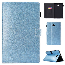 Load image into Gallery viewer, Varnish Glitter Powder Horizontal Flip Leather Case with Holder &amp; Card Slot, For Galaxy Tab A 7.0 (2016), For Galaxy Tab A 8.0, For Galaxy Tab A 8.0 (2019), For Galaxy Tab A 10.1 (2016), For Galaxy Tab A 10.1 (2019), For Galaxy Tab A 10.5              ...