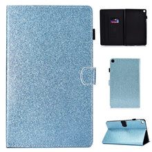 Load image into Gallery viewer, Varnish Glitter Powder Horizontal Flip Leather Case with Holder &amp; Card Slot, For Galaxy Tab A 7.0 (2016), For Galaxy Tab A 8.0, For Galaxy Tab A 8.0 (2019), For Galaxy Tab A 10.1 (2016), For Galaxy Tab A 10.1 (2019), For Galaxy Tab A 10.5              ...