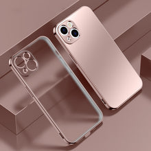 Load image into Gallery viewer, Electroplated Edge Frosted TPU Shockproof Case, For iPhone 13 mini, For iPhone 13, For iPhone 13 Pro, For iPhone 13 Pro Max