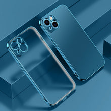 Load image into Gallery viewer, Electroplated Edge Frosted TPU Shockproof Case, For iPhone 13 mini, For iPhone 13, For iPhone 13 Pro, For iPhone 13 Pro Max