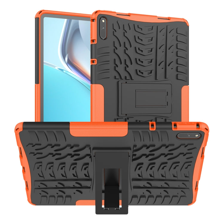 Tire Texture Shockproof TPU+PC Protective Case with Holder, For Xiaomi Redmi 10, For Huawei MatePad 11