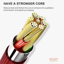 Load image into Gallery viewer, ADC-001 3A USB to 8 Pin Weave Fast Charging Data Cable, 1m 8 Pin