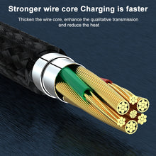 Load image into Gallery viewer, ADC-003 Type-C to 8 Pin PD Fast Charging Weave Data Cable, 1m