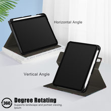Load image into Gallery viewer, Painted Pattern Voltage Horizontal Flip PU Leather Case with Rotating Holder &amp; Pen Slot &amp; Sleep / Wake-up Function, For iPad mini 2024 / mini 6