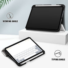 Load image into Gallery viewer, Painted Pattern TPU Horizontal Flip Leather Case with Three-folding Holder &amp; Pen Slot &amp; Sleep / Wake-up Function, For iPad mini 2024 / mini 6