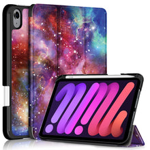 Load image into Gallery viewer, Painted Pattern TPU Horizontal Flip Leather Case with Three-folding Holder &amp; Pen Slot &amp; Sleep / Wake-up Function, For iPad mini 2024 / mini 6