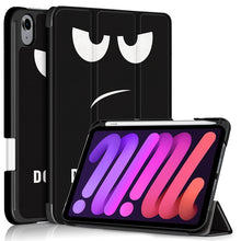 Load image into Gallery viewer, Painted Pattern TPU Horizontal Flip Leather Case with Three-folding Holder &amp; Pen Slot &amp; Sleep / Wake-up Function, For iPad mini 2024 / mini 6