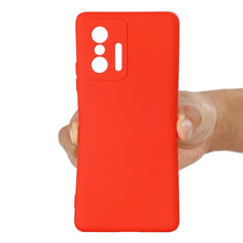 Load image into Gallery viewer, Solid Color Liquid Silicone Dropproof Full Coverage Protective Case, For Xiaomi 11T 5G
