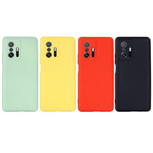 Load image into Gallery viewer, Solid Color Liquid Silicone Dropproof Full Coverage Protective Case, For Xiaomi 11T 5G