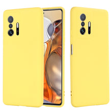 Load image into Gallery viewer, Solid Color Liquid Silicone Dropproof Full Coverage Protective Case, For Xiaomi 11T 5G, For ZTE Blade V30