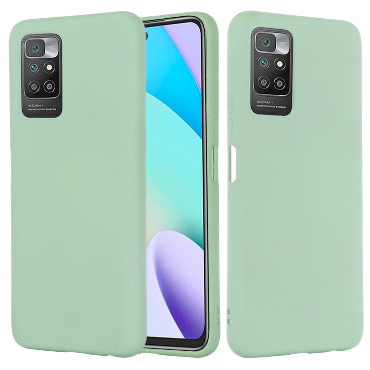 Solid Color Liquid Silicone Dropproof Full Coverage Protective Case, For ZTE Blade V30, For Xiaomi 11T 5G, For Xiaomi Redmi 10