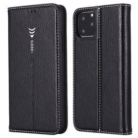 GEBEI PU+TPU Horizontal Flip Protective Case with Holder & Card Slots, For iPhone 11 Pro, For iPhone 11, For iPhone 11 Pro Max, For iPhone XS / X, For iPhone XR, For iPhone XS Max