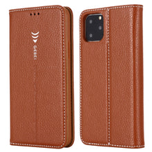 Load image into Gallery viewer, GEBEI PU+TPU Horizontal Flip Protective Case with Holder &amp; Card Slots, For iPhone 11 Pro, For iPhone 11, For iPhone 11 Pro Max, For iPhone XS / X, For iPhone XR, For iPhone XS Max