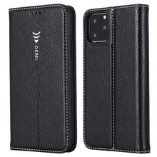 Load image into Gallery viewer, GEBEI PU+TPU Horizontal Flip Protective Case with Holder &amp; Card Slots, For iPhone 11 Pro, For iPhone 11, For iPhone 11 Pro Max, For iPhone XS / X, For iPhone XR, For iPhone XS Max