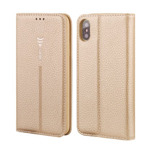 Load image into Gallery viewer, GEBEI PU+TPU Horizontal Flip Protective Case with Holder &amp; Card Slots, For iPhone 11 Pro, For iPhone 11, For iPhone 11 Pro Max, For iPhone XS / X, For iPhone XR, For iPhone XS Max