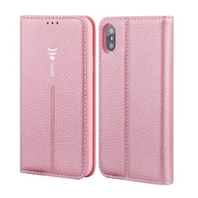 Load image into Gallery viewer, GEBEI PU+TPU Horizontal Flip Protective Case with Holder &amp; Card Slots, For iPhone 11 Pro, For iPhone 11, For iPhone 11 Pro Max, For iPhone XS / X, For iPhone XR, For iPhone XS Max