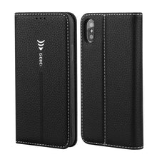 Load image into Gallery viewer, GEBEI PU+TPU Horizontal Flip Protective Case with Holder &amp; Card Slots, For iPhone 11 Pro, For iPhone 11, For iPhone 11 Pro Max, For iPhone XS / X, For iPhone XR, For iPhone XS Max