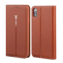 Load image into Gallery viewer, GEBEI PU+TPU Horizontal Flip Protective Case with Holder &amp; Card Slots, For iPhone 11 Pro, For iPhone 11, For iPhone 11 Pro Max, For iPhone XS / X, For iPhone XR, For iPhone XS Max