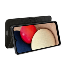 Load image into Gallery viewer, R64 Texture Single Horizontal Flip Protective Case with Holder &amp; Card Slots &amp; Wallet&amp; Photo Frame, For Samsung Galaxy A03s 166mm