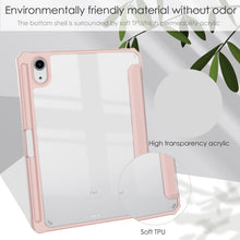 Load image into Gallery viewer, Tri-folding Acrylic TPU Leather Tablet Case with Holder &amp; Pen Slot, For iPad mini 6 / mini 2024