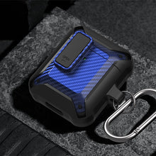 Load image into Gallery viewer, Wireless Earphones Shockproof Bumblebee Carbon Fiber Protective Case with Switch, For AirPods 1/2, For AirPods Pro