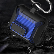 Load image into Gallery viewer, Wireless Earphones Shockproof Bumblebee Carbon Fiber Protective Case with Switch, For AirPods 1/2, For AirPods Pro