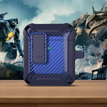 Load image into Gallery viewer, Wireless Earphones Shockproof Bumblebee Carbon Fiber Protective Case with Switch, For AirPods 1/2, For AirPods Pro