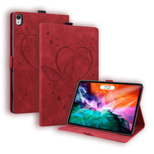 Load image into Gallery viewer, Love Butterfly Pattern Horizontal Flip Leather Case with Holder, For iPad mini 2024 / mini 6