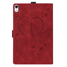 Load image into Gallery viewer, Love Butterfly Pattern Horizontal Flip Leather Case with Holder, For iPad mini 2024 / mini 6