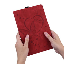 Load image into Gallery viewer, Love Butterfly Pattern Horizontal Flip Leather Case with Holder, For iPad mini 2024 / mini 6