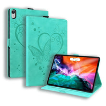 Load image into Gallery viewer, Love Butterfly Pattern Horizontal Flip Leather Case with Holder, For iPad mini 2024 / mini 6