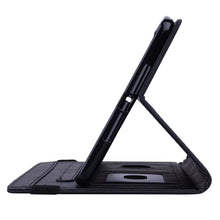 Load image into Gallery viewer, Calf Pattern Double Folding Design Embossed Leather Case with Holder &amp; Card Slots &amp; Pen Slot &amp; Elastic Band, For Xiaomi Mi Pad 5 / 5 Pro