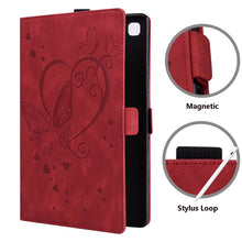 Load image into Gallery viewer, Love Butterfly Pattern Horizontal Flip Leather Case with Holder &amp; Sleep / Wake-up Function, For Xiaomi Pad 5 / Pad 5 Pro