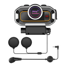 Load image into Gallery viewer, V9 Pro Motorcycle Helmet Bluetooth Walkie-talkie Support FM, Helmet Bluetooth Walkie-talkie