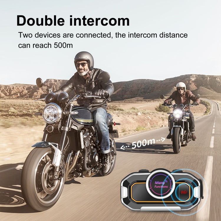 V9 Pro Motorcycle Helmet Bluetooth Walkie-talkie Support FM, Helmet Bluetooth Walkie-talkie