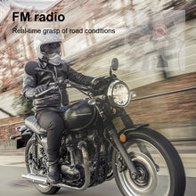 Load image into Gallery viewer, V9 Pro Motorcycle Helmet Bluetooth Walkie-talkie Support FM, Helmet Bluetooth Walkie-talkie