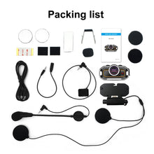 Load image into Gallery viewer, V9 Pro Motorcycle Helmet Bluetooth Walkie-talkie Support FM, Helmet Bluetooth Walkie-talkie