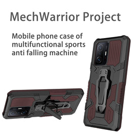 Armor Warrior Shockproof PC + TPU Protective Case, For Xiaomi Mi 11T / 11T Pro